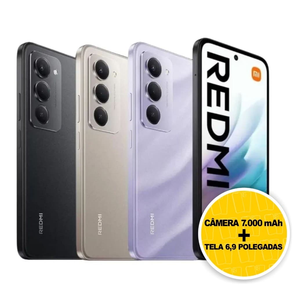 Smartphone Xiaomi Redmi 15 256gb/128gb Versão Global Original Envio IMEDIATO