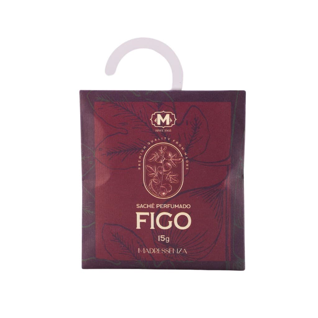 Madressenza Sachê Perfumado Madre Figo 15g Aromatizador Duradouro Para Armários e Gavetas