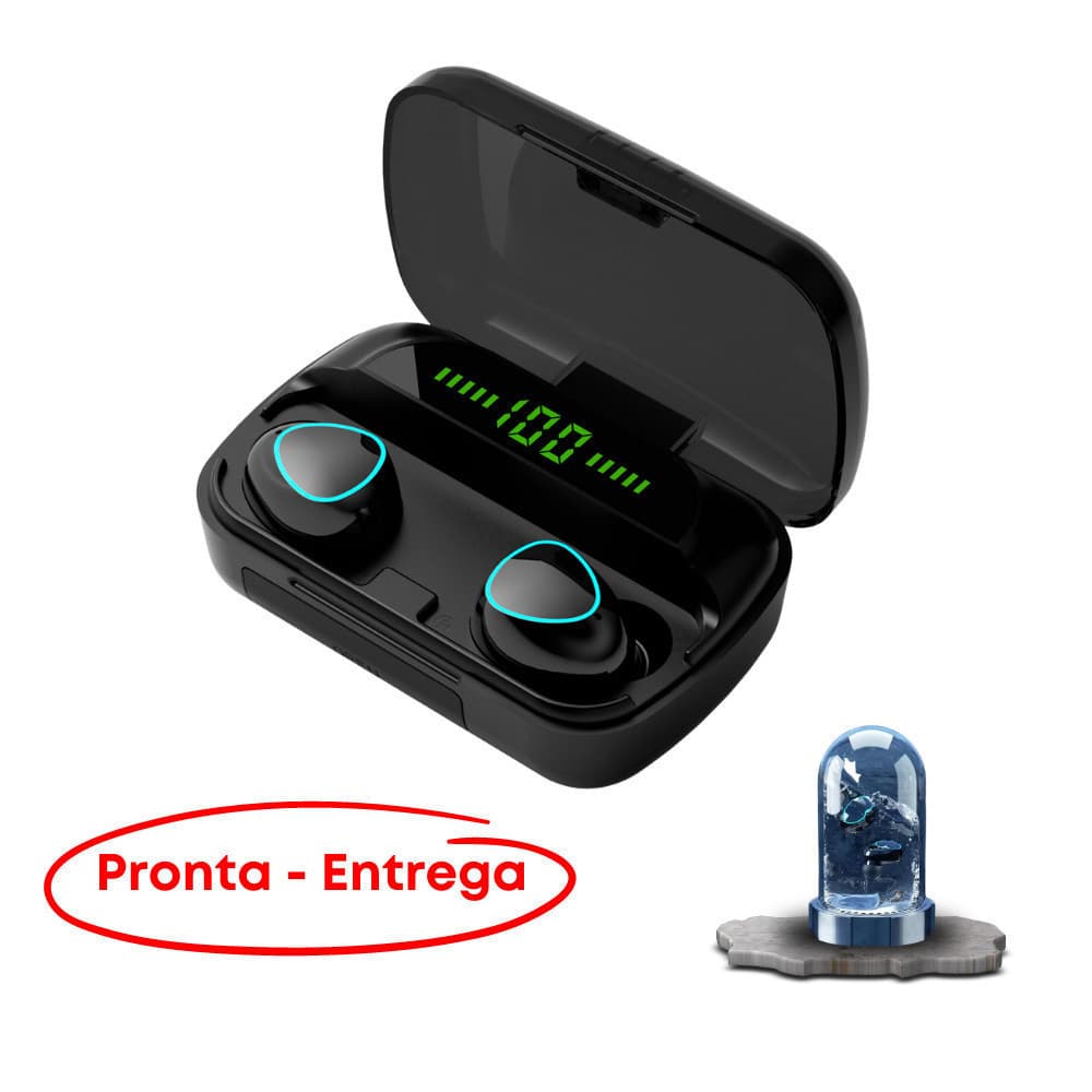 Fones de Ouvido Bluetooth M10 TWS 3500mAh: Estéreo 9D, À Prova D'água, Microfone LOJA UTILAR