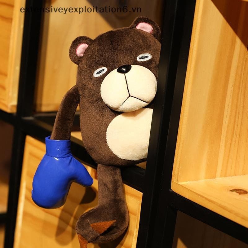 exten Jujutsu Kaisen Urso De Boxe De Pelúcia Recheado Macio Personagens De Anime Japonês Boneca Macia Brinquedos Infanti