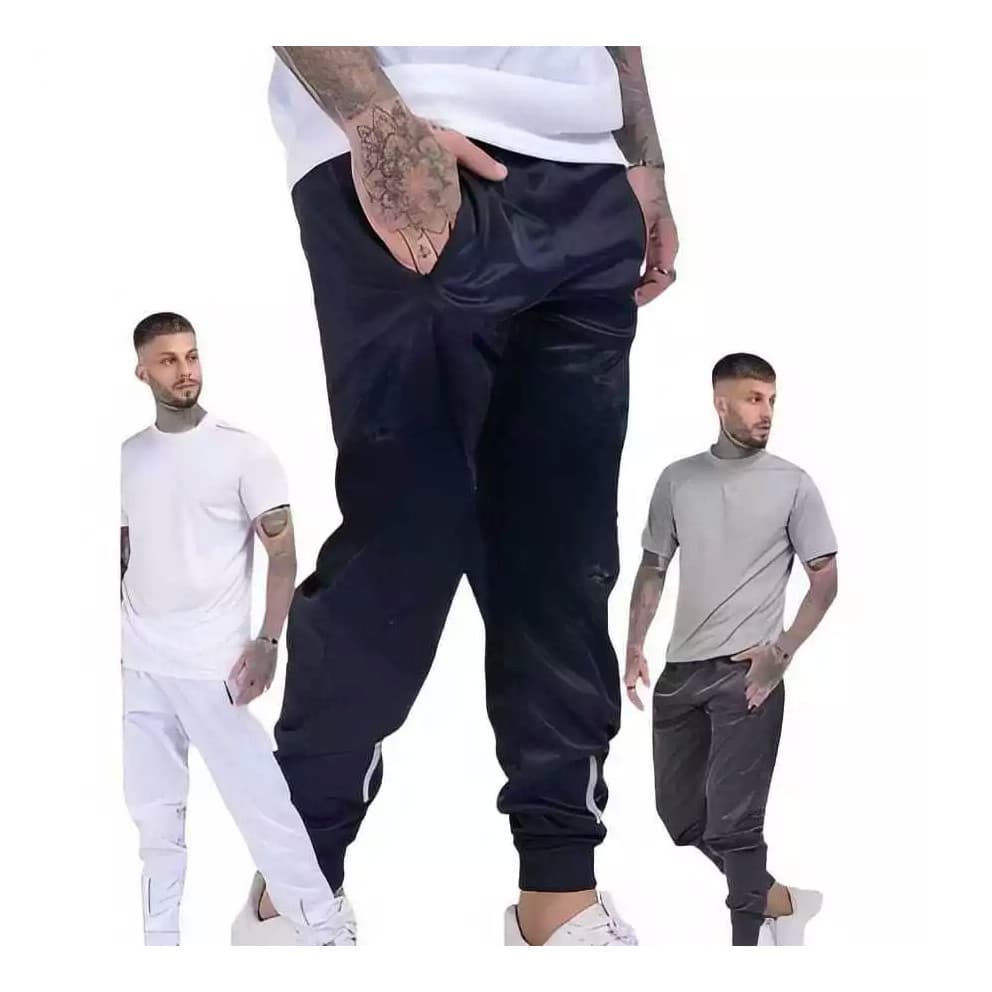 Kit 3 Calça Fit Adulto Skinny Slim Sport Luxo A Pronta Entrega