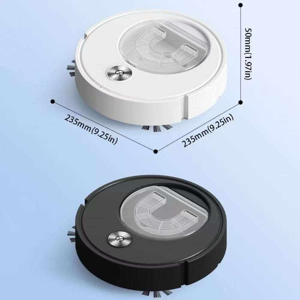 Robô 3 Em 1 Varredora/Aspirador De Pó Automática Limpeza Doméstica Robótico Inteligente E Silencioso