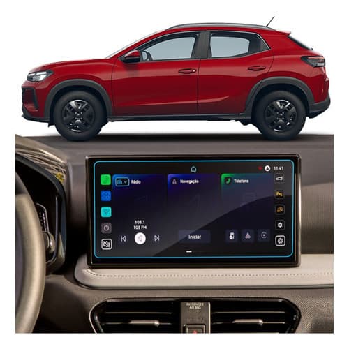 Pelicula Protetora de Tela Multimidia Original Novo Volkswagen Tera 2025 2026 2027 + Kit  Instalação