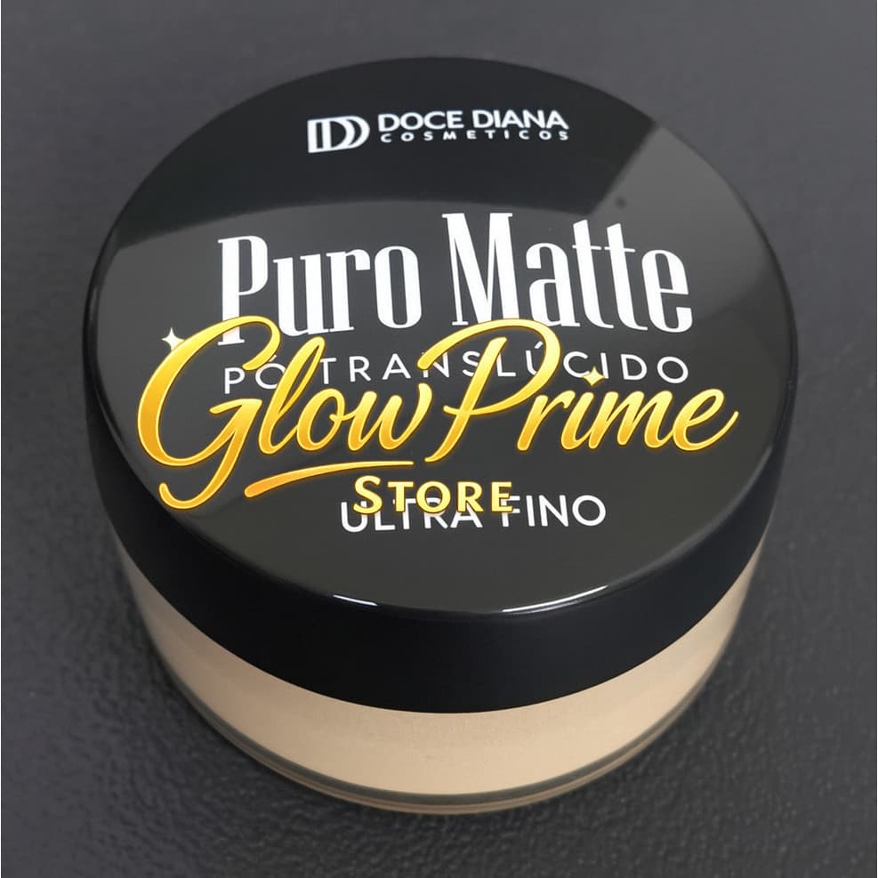 Pó Translúcido Puro Matte | Efeito Matte Impecável e Controle de Oleosidade | Acabamento Natural