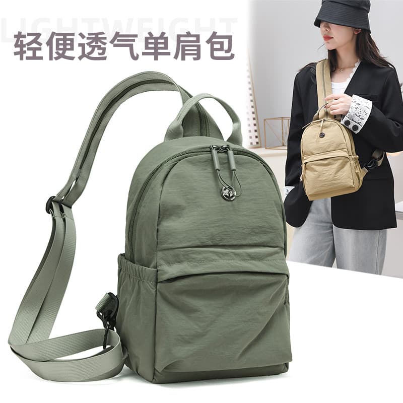 Leve senhoras Casual pequena mochila multifuncional portátil moda esportes Commuter ambos os lados copo de água bolso sa