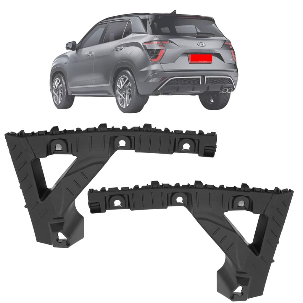 Kit Par Guia Parachoque Traseiro Hyundai Creta 2022 2023 2024