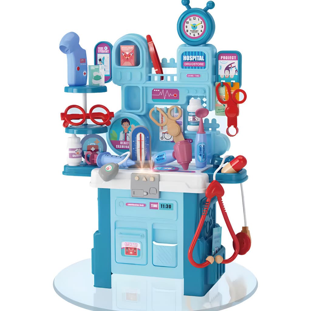 Kit Brinquedo Medico Hospital Infantil  Divertido 41 Peças