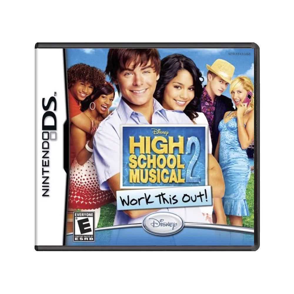 Jogo Disney High School Musical 2 Work This Out Nintendo DS Novo Lacrado