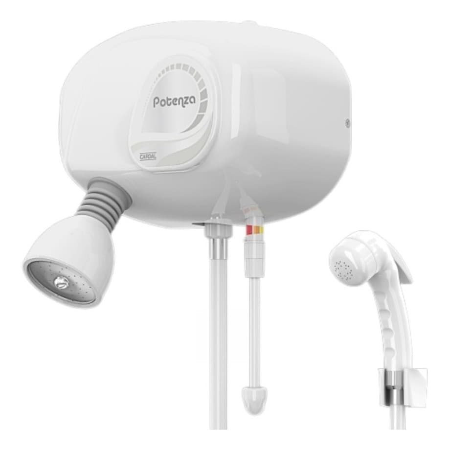 Chuveiro Potenza Pressurizada Branca 220V 7800W Cardal