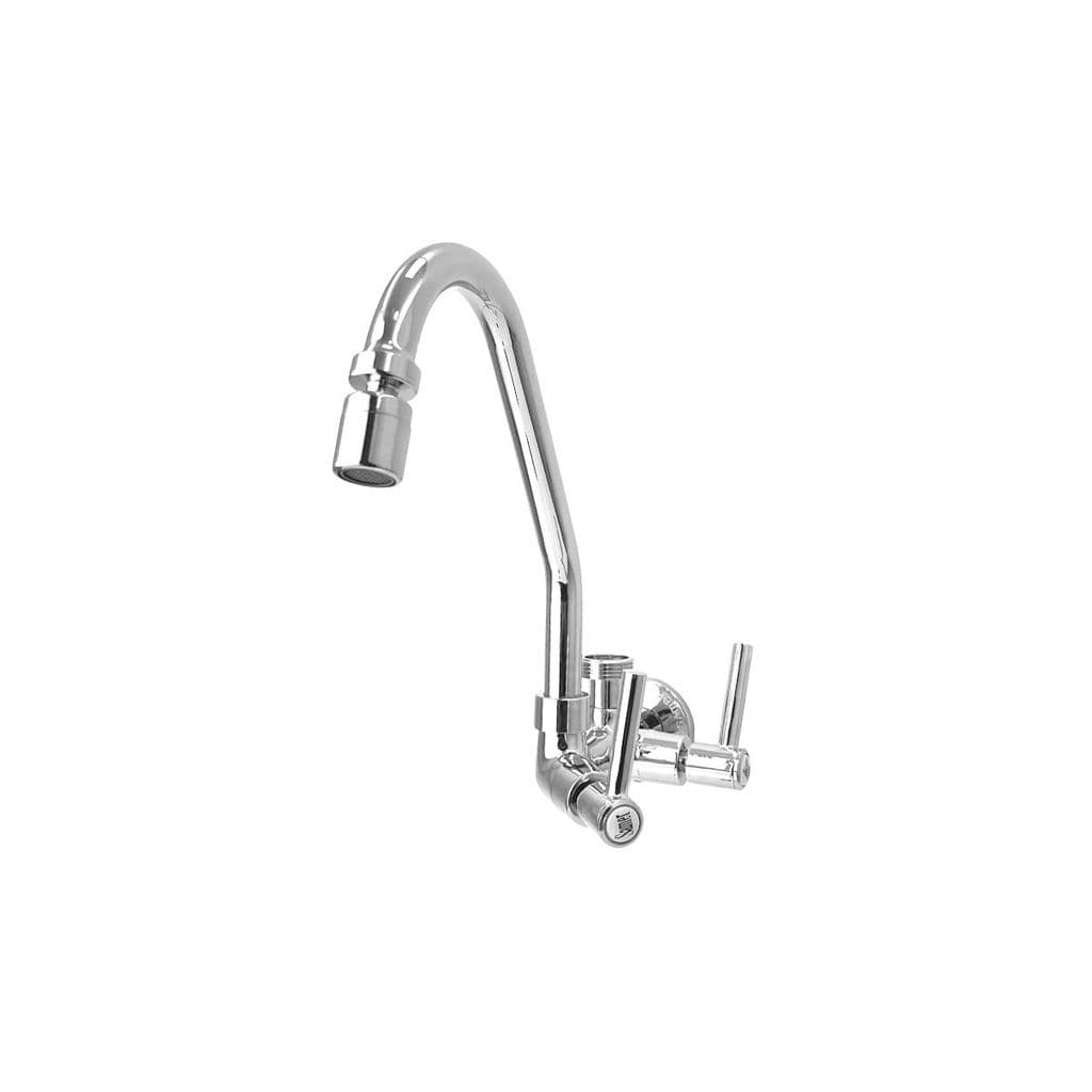 Torneira De Cozinha Parede C34 Tubo 5/8 Cromado Saida Para Purificador 3/4 Samer