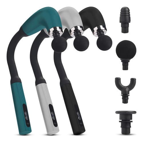 Massageador Ergonômico Cabo U - 4 Pontas para Massagem Profunda em Costas e Ombros