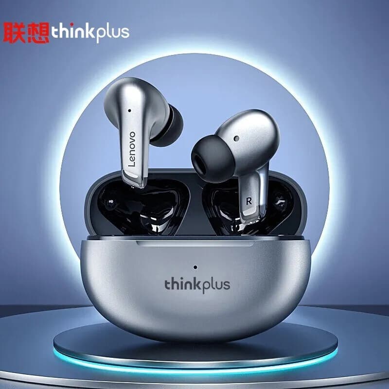 [XTY] Fones de Ouvido Bluetooth Sem Fio Lenovo Thinkplus LP5 TWS com Cancelamento de Ruído para Jogos, Esportes e Música