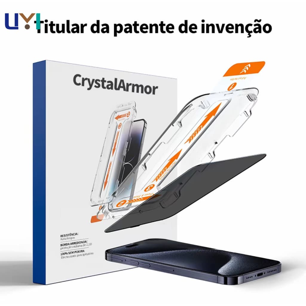 Filme De Vidro Temperado Anti-Espião 8K HD Para Samsung A07 A17 A06 A16 A56 A36 A35 A55 A15 A54 A15 Automático Livre De