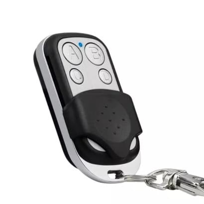 Controle Remoto Universal para Portão Elétrico Eletrônico Garagem com Chaveiro 433mhz 4 Botões