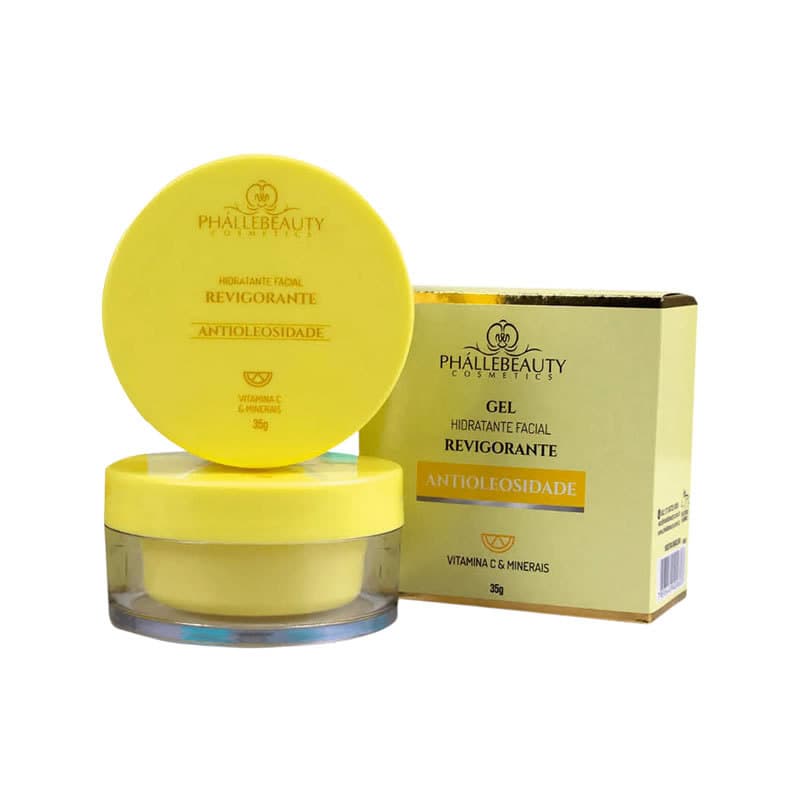 Gel Creme Hidratante Facial Revigorante Phallebeauty PH-0562
