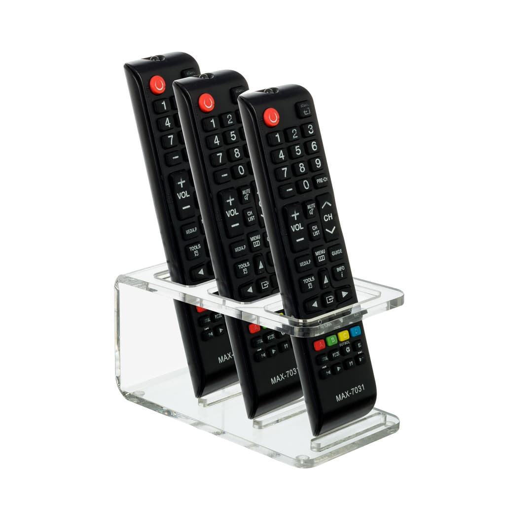 Suporte Flutuante Acrílico Controle Remoto Decoração Televisão Enfeite Utilidade