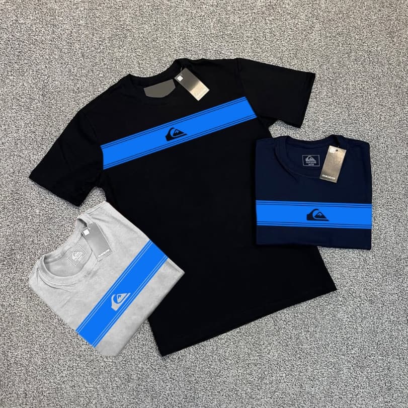 Camiseta Masculina Quik Listra Lançamento100% Algodão Infantil ao Plus size Envio Imediato