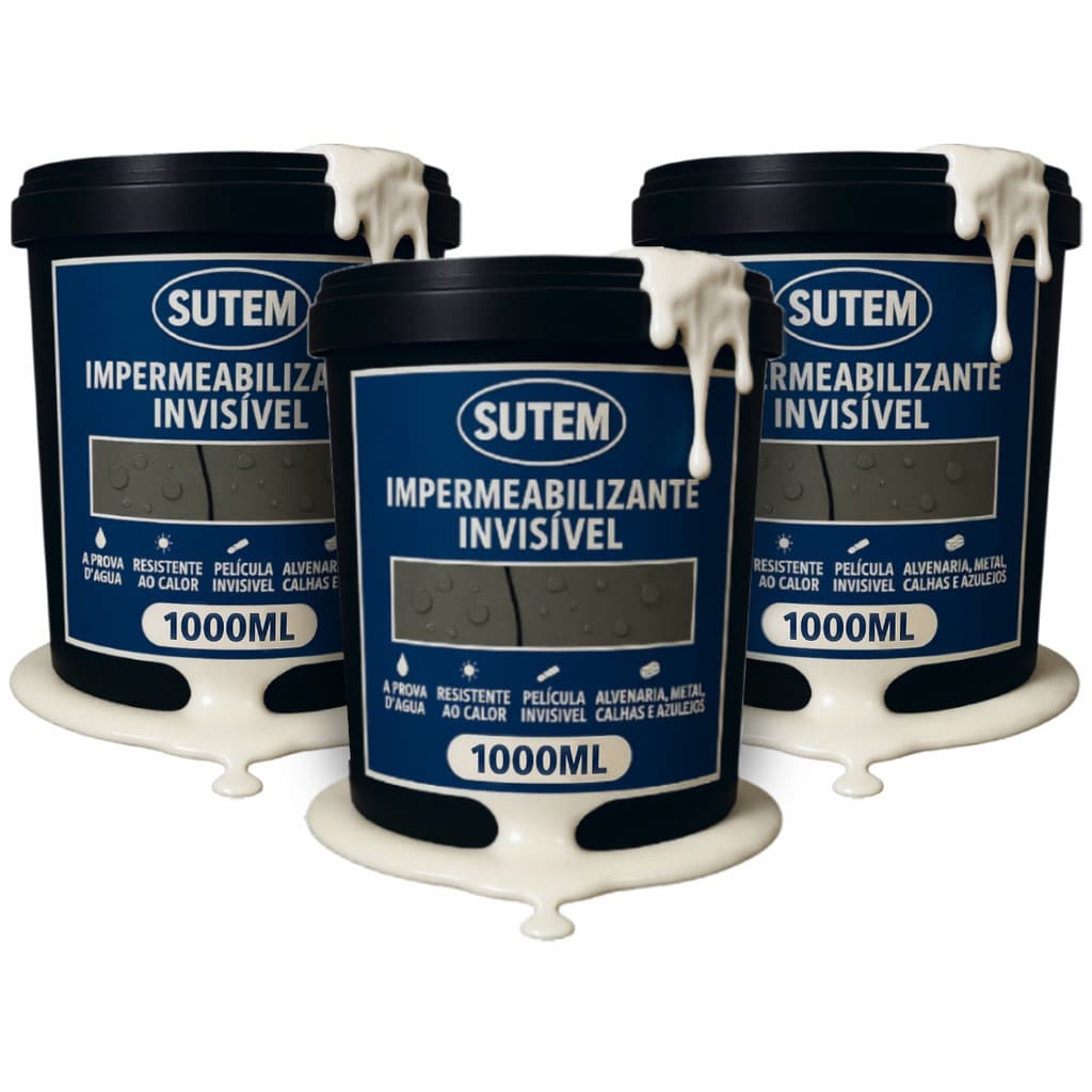 Kit 3 Agente Revestimento Transparente Antivazamento À Prova D'água Invisível Cola Reparo Parede
