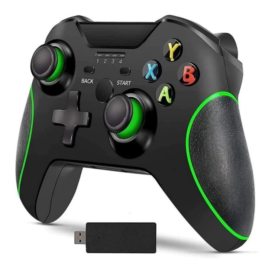 Controle Sem Fio Xbox One, Controle De Jogo Zamia Gamepad 2,4 GHZ Compatível Com PC