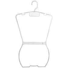 Cabide Silhueta Infantil Transparente Kit Com 3 Unidades