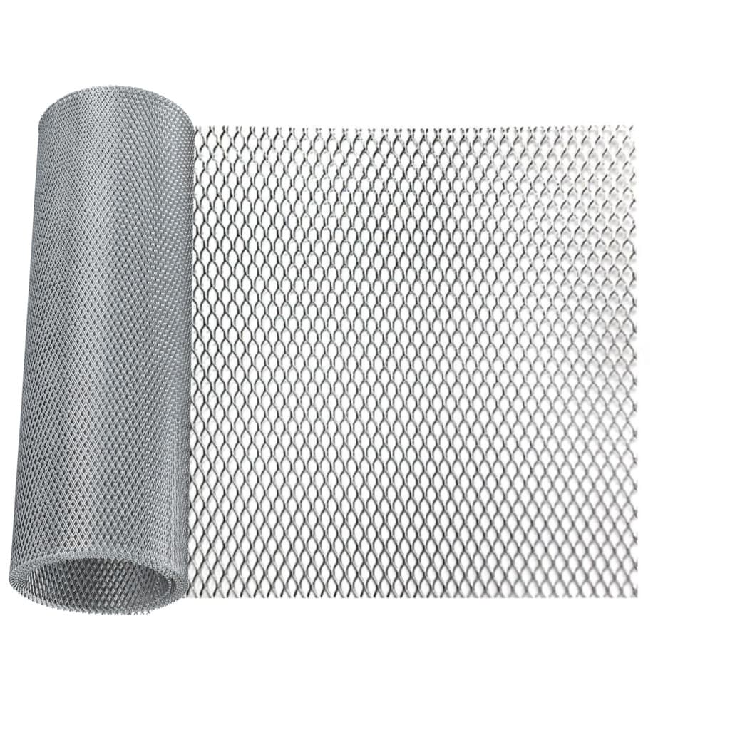 Tela de Alumínio 50cm x 100cm para Ralos, Conserto de Parabólica, Tela para Calhas