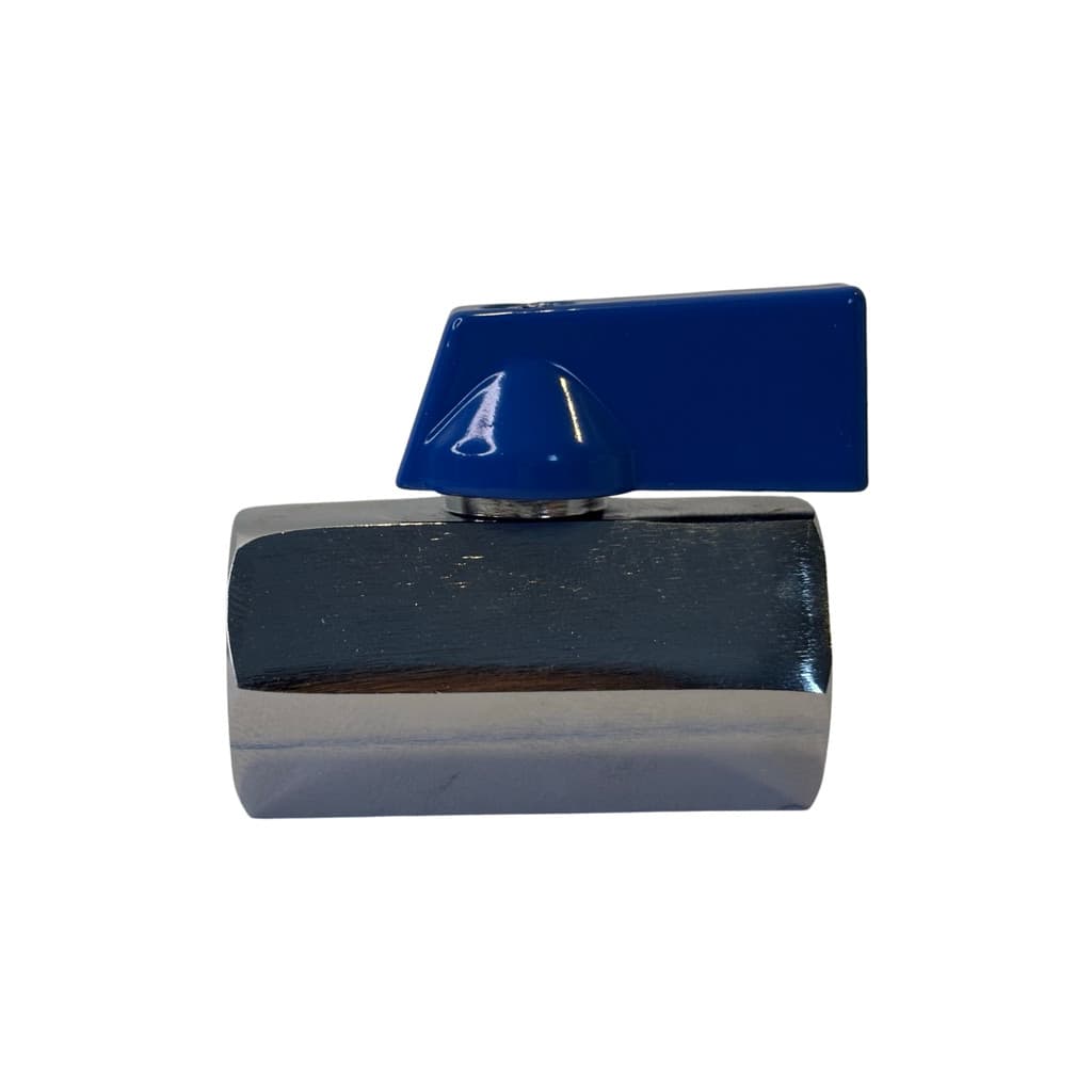 REGISTRO VÁLVULA ESFERA MINI FÊMEA x FÊMEA ROSCA1/4" DETAIL LAVACAR