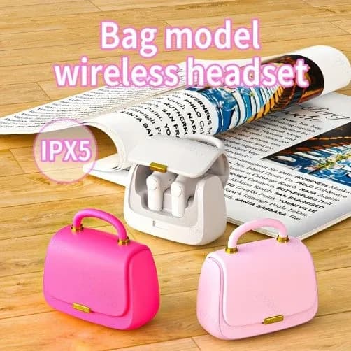 2025 Novo Inteligente Bonito Ai Tradução Fones De Ouvido Mini Bolsa Dos Desenhos Animados Redução Ruído Bluetooth Earpod