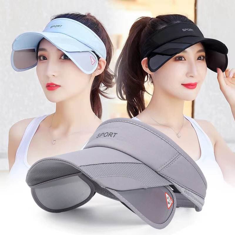 Esportes de verão correndo suor-absorvente de secagem rápida oco chapéu superior masculino feminino novo estilo placa re