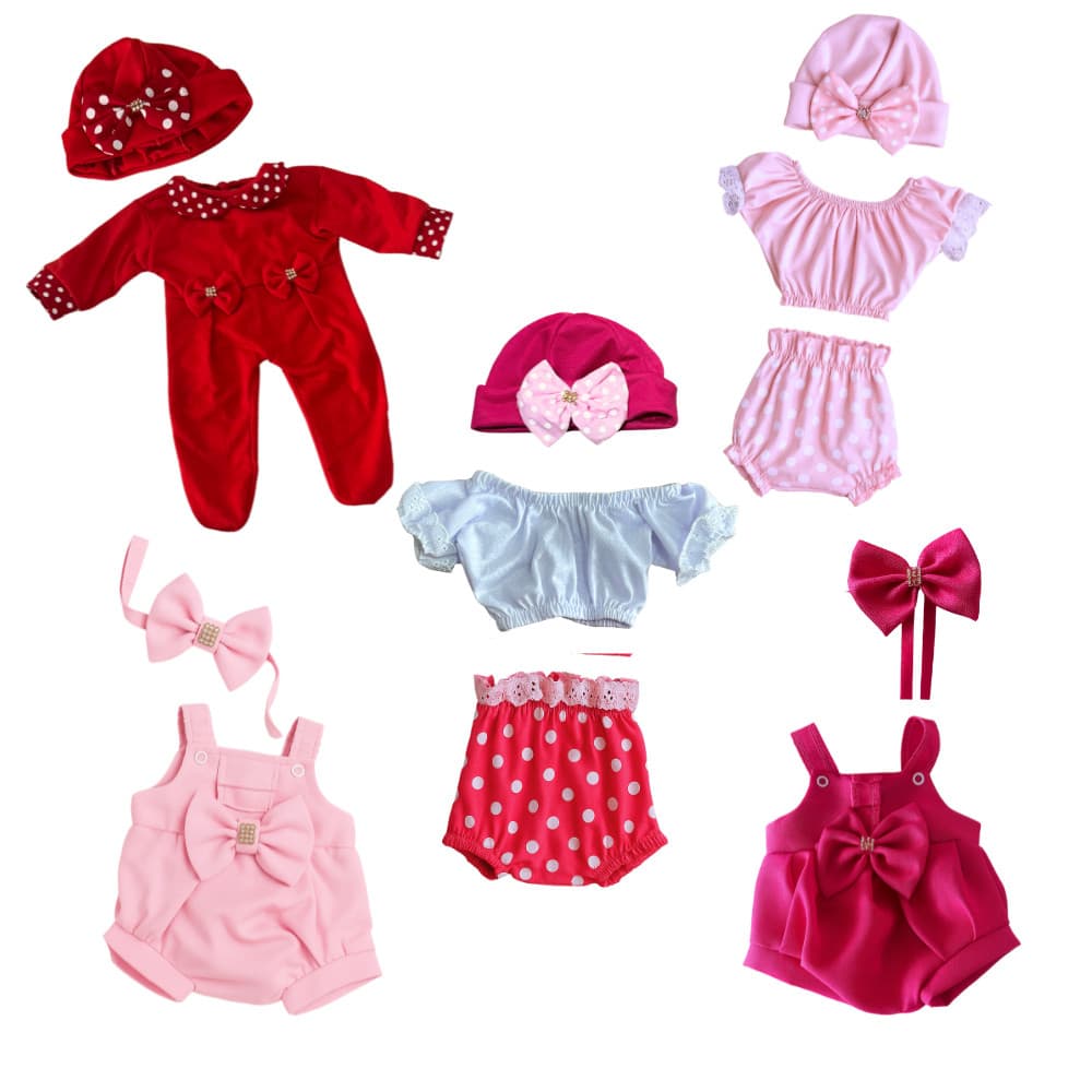 Kit Roupinha De Luxo Para Bebê Reborn - Estilo E Conforto