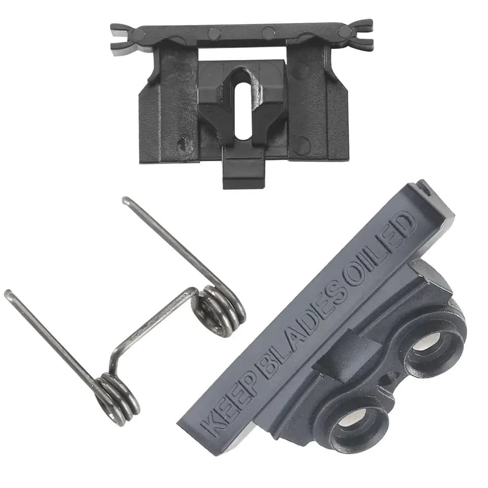 Kit Plaqueta, Base Fixa, Mola compativel com maquinas de Corte, magic clip, senior, super taper