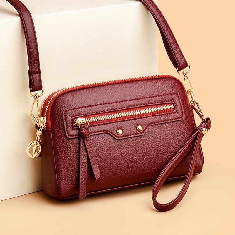 2026 novo estilo bolsa de ombro mensageiro bolsa feminina bolsa de embreagem bolsa de mãe de meia-idade bolsa de moedas