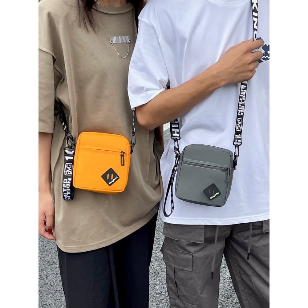Bolsa de ombro pequena masculina portátil leve Mini bolsa mensageiro esportiva masculina de alta qualidade bolsa de ombr