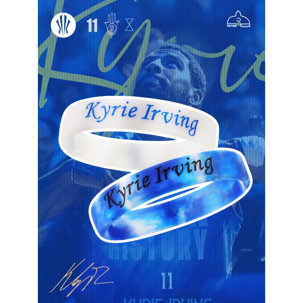 Ranger Solitário Irving No. 11 pulseira esportes basquete Silicone pulseira masculino estudante estrela mercadoria acess