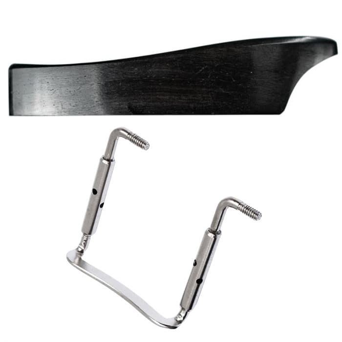 Queixeira Violino Ébano Teka Tarttan 3/4 e 4/4 - px