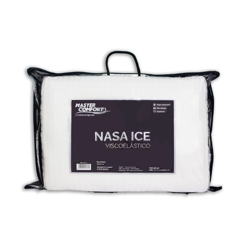 Travesseiro Nasa Ice Master Comfort Viscoelástico 50x70cm