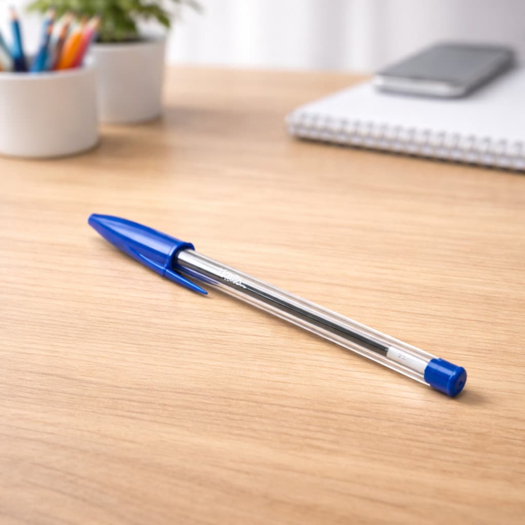 1 Caneta BIC Azul Original Escrita Macia Alta Durabilidade Ideal para Escola Escritório Dia a Dia