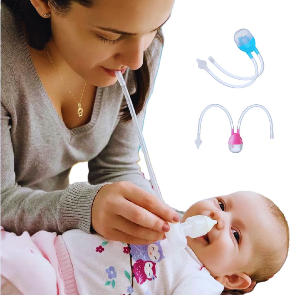 Aspirador Nasal De Bebe Higiene Nariz Sugador De Catarro