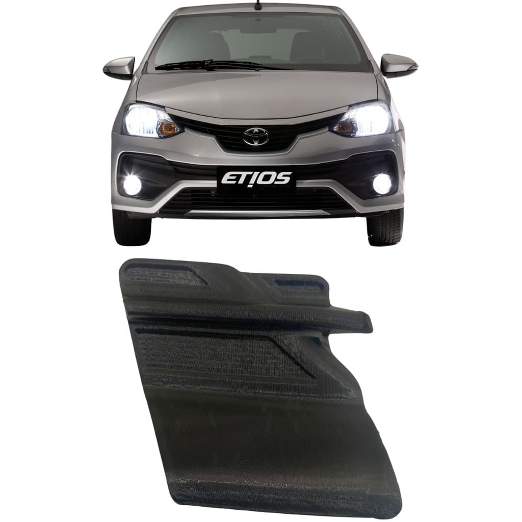Moldura Tampa Reboque Acabamento Dianteiro Toyota Etios