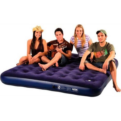 Colchão Inflável King Size Grande Barraca Acampamento Casa