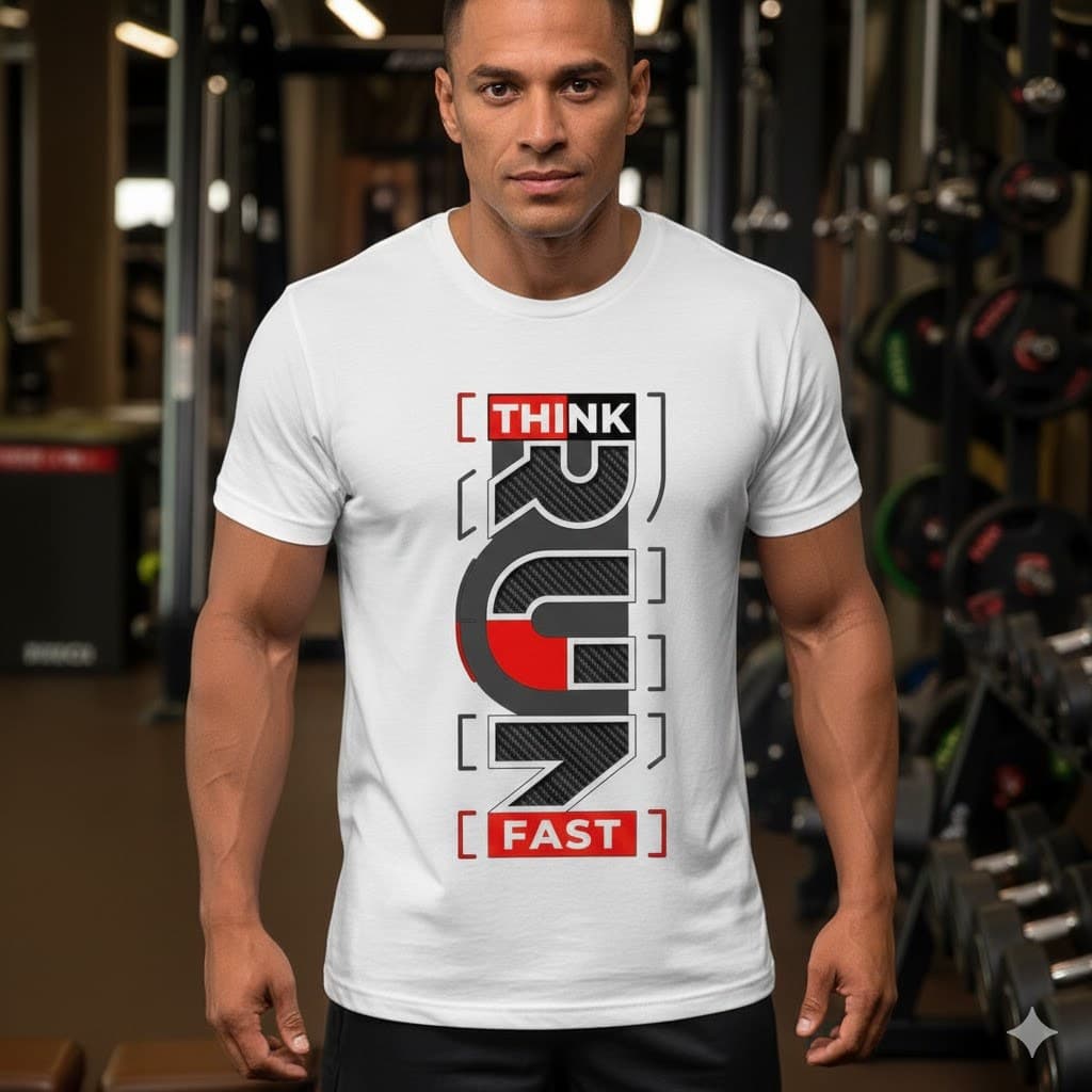 Camiseta Dry Fit Masculina Academia Treino Performance Várias Estampas Motivacionais Leve