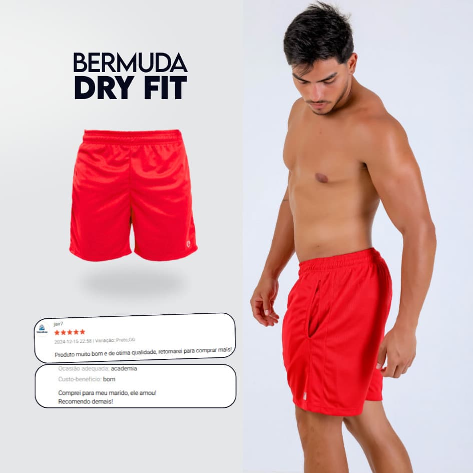 Short Para Corridas Esportiva  Treino Dry Fit Tecido Respirável Elástico Bermuda Academia Cross Fitness Bolsos