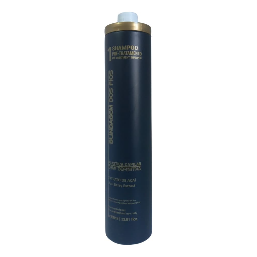 Blindagem Dos Fios Shampoo Anti-resíduos (passo 1)