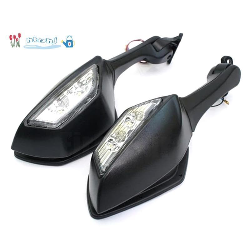 Para-10R ZX10R-10R 2011-2014 Motocicleta Retrovisor Espelhos Laterais Com Luz De Sinal De Volta LED