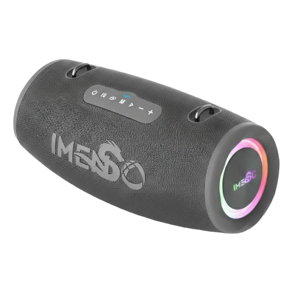Caixa de Som Potente Imenso X37 80W RMS com Bateria 16000mAh