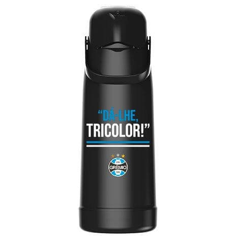Garrafa Termica Edição Oficial Grêmio Termolar Magic Pump 1,8 L | Ampola de Vidro, Bomba Antigotejo