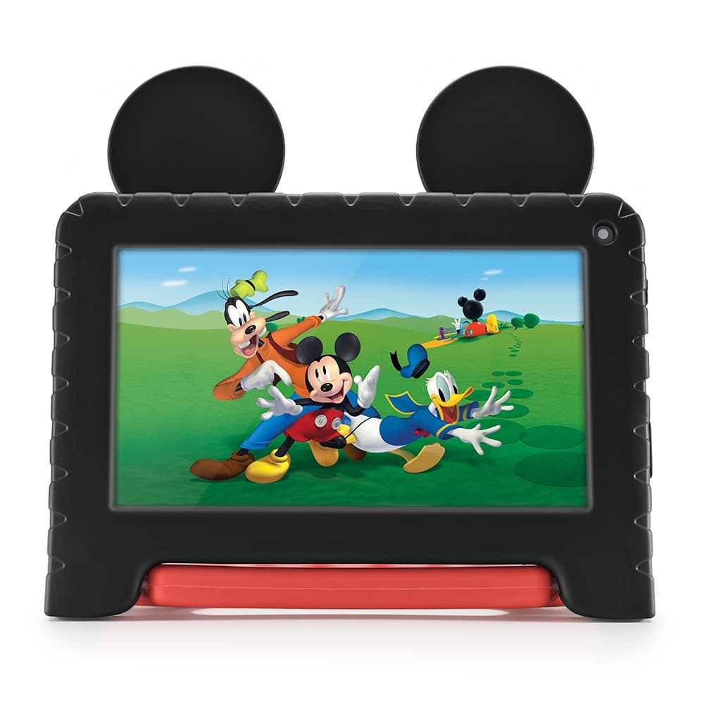 Tablet Infantil Mickey 4GB RAM + 64GB 7 pol Android 13 Quad Core Multi - NB413OUT [Remanufaturado]