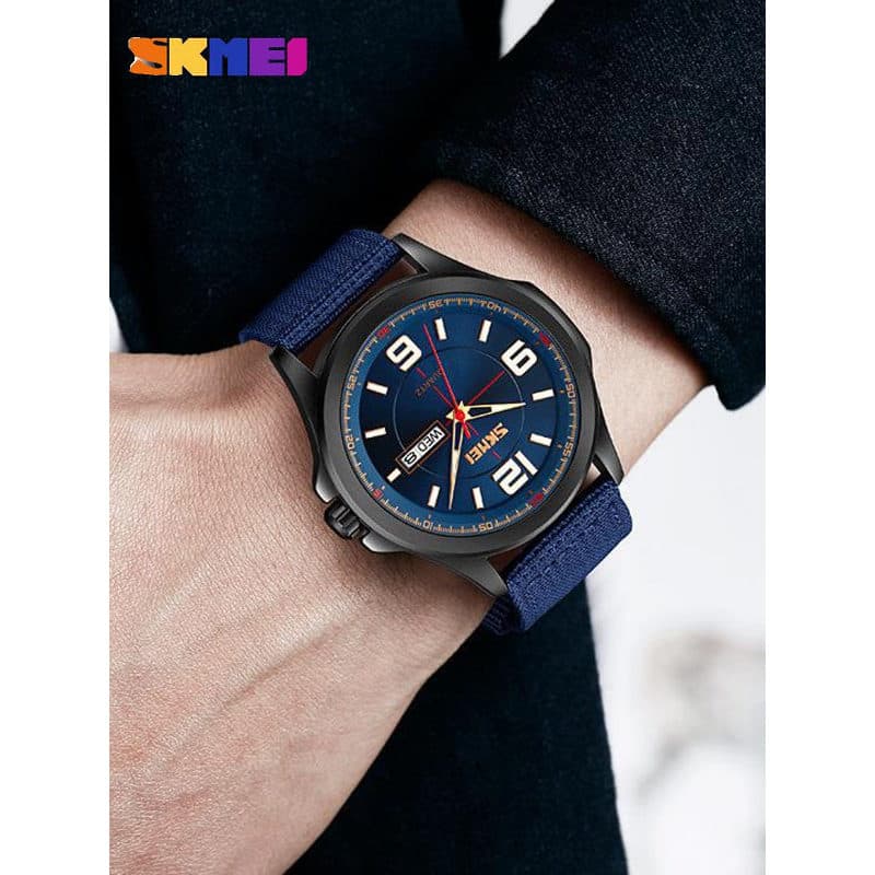 Momento beleza clássico relógio masculino grande mostrador luminoso à prova dwaterproof água estudante relógio de quartz