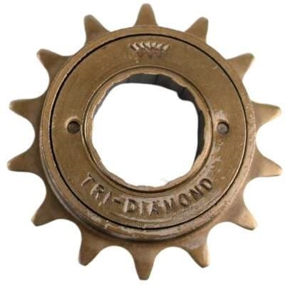 Roda livre catraca 14 dentes toda esfera dourada 0301DB