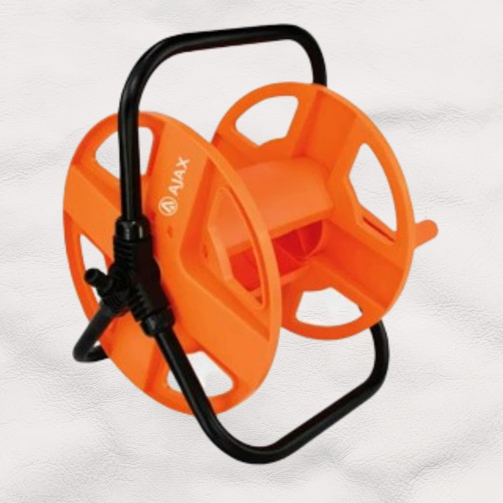 Suporte Enrolador De Mangueira Fixo Parede Carretel 40m