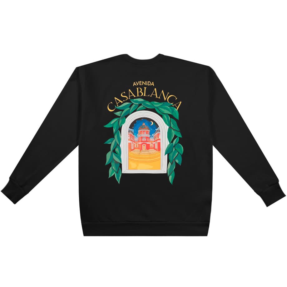 Moletom Careca Streetwear CasaBlanca Estampado Personalizado Unissex 2 Cabos Frio Intenso Blusa Alta - Qualidade Premium